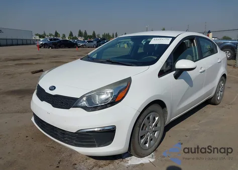 2016 Kia Rio Lx z USA, uszkodzony, nr VIN KNADM4A31G6574813